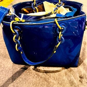 Brand New La Terra Navy Blue Bag